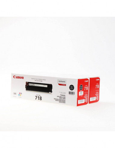 CANON Toner 2662B005 718 Black Twin-pack