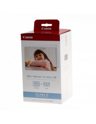 CANON Paper 3115B001 KP-108IN 10x15 +...