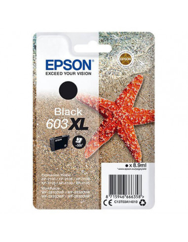 EPSON Ink C13T03A14010 603XL Black...