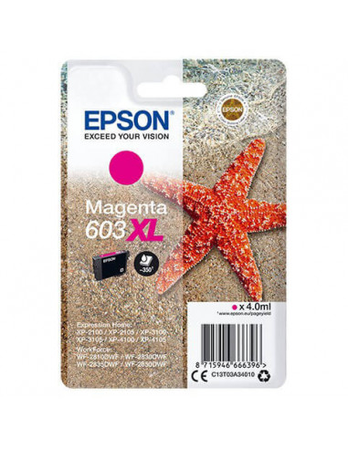 EPSON Ink C13T03A34010 603XL Magenta...