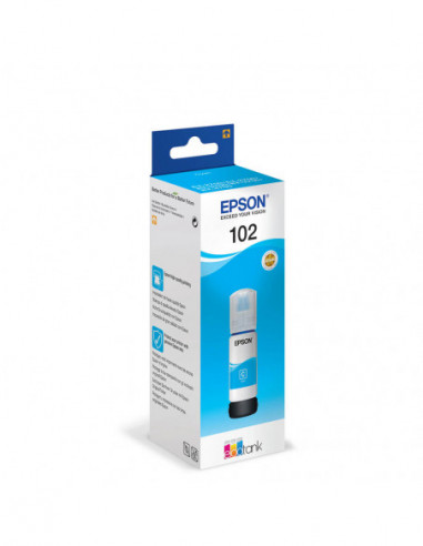 EPSON Ink C13T03R240 102 Cyan Ecotank