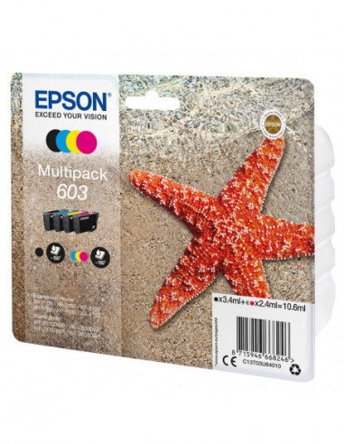 EPSON Ink C13T03U64010 603 Multipack...
