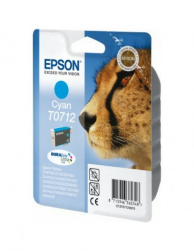 EPSON Ink C13T07124012 T0712 Cyan...