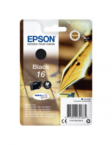 EPSON Ink C13T16214012 16 Black...
