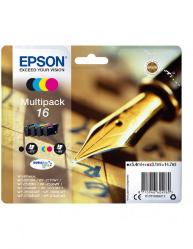 EPSON Ink C13T16264012 16 Multipack...