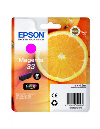 EPSON Ink C13T33434012 33 Magenta...