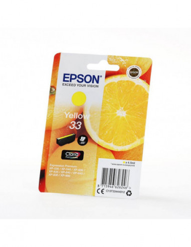 EPSON Ink C13T33444012 33 Yellow Oranges