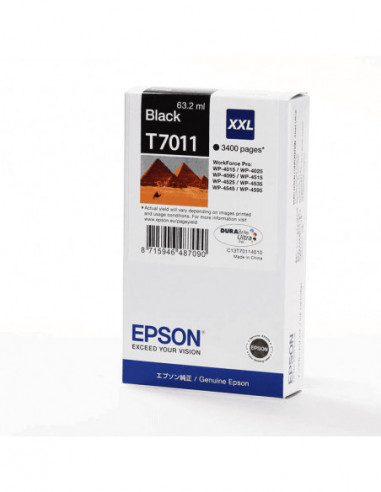 EPSON Ink C13T70114010 T7011 XXL Black