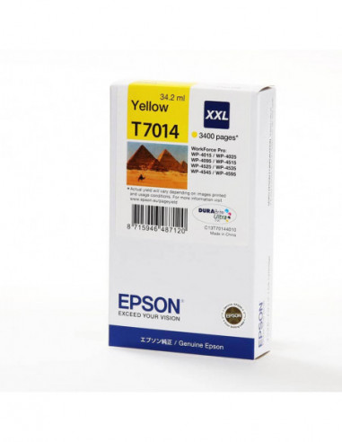 EPSON Ink C13T70144010 T7014 XXL Yellow