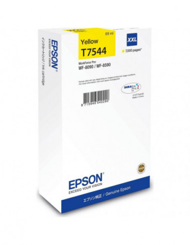EPSON Ink C13T754440 T7544 XXL Yellow