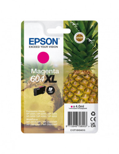 EPSON Ink C13T10H34010 604XL Magenta...