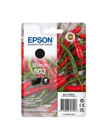 EPSON Ink C13T09Q14010 503 Black Chili