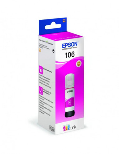 EPSON Ink C13T00R340 106 Magenta Ecotank