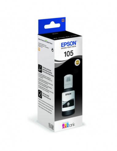 EPSON Ink C13T00Q140 105 Black Ecotank