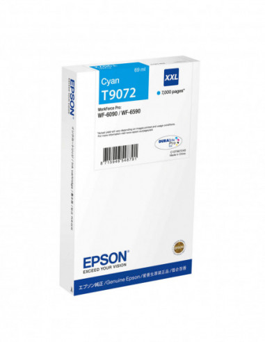 EPSON Ink C13T90724N T9072N XXL Cyan