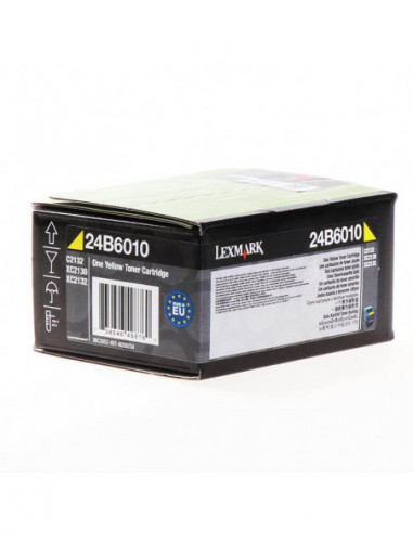 LEXMARK Toner 24B6010 Yellow Return
