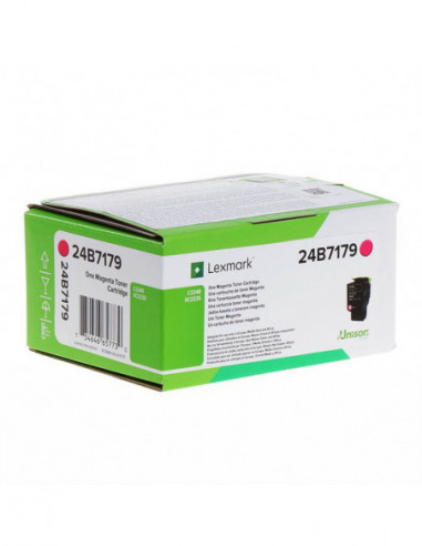 LEXMARK Toner 24B7179 Magenta Return