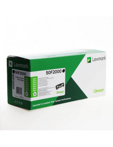 LEXMARK Toner 50F2000 Black Return