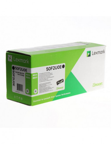 LEXMARK Toner 50F2U0E Black Corporate...