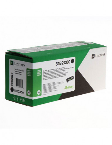 LEXMARK Toner 51B2X00 Black Extra...