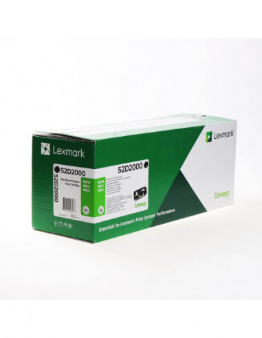 LEXMARK Toner 52D2000 Black Return