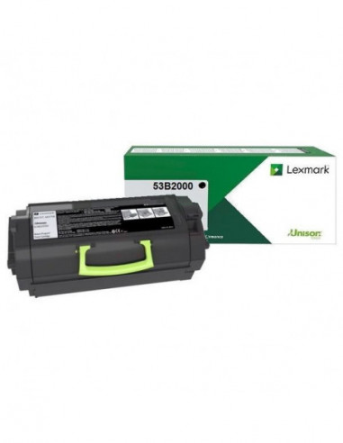 LEXMARK Toner 53B2000 Black Return