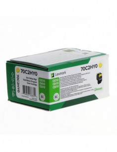 LEXMARK Toner 70C2HY0 702...