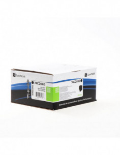 LEXMARK Toner 74C20K0 Black...
