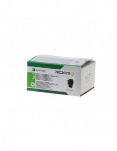 LEXMARK Toner 78C20Y0...