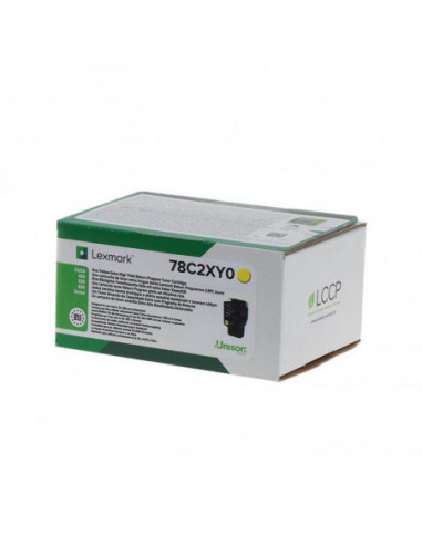 LEXMARK Toner 78C2XY0 Yellow Extra...