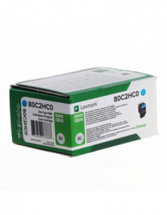 LEXMARK Toner 80C2HC0 802...