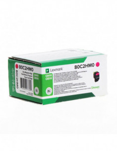 LEXMARK Toner 80C2HM0 802...