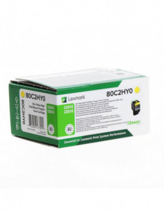 LEXMARK Toner 80C2HY0 802...