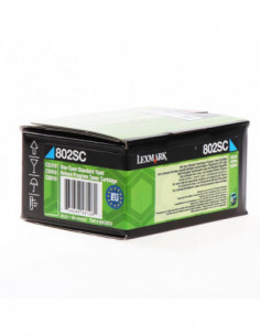 LEXMARK Toner 80C2SC0 802...