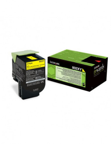 LEXMARK Toner 80C2XY0 802 Yellow...