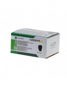 LEXMARK Toner C2320Y0 Yellow