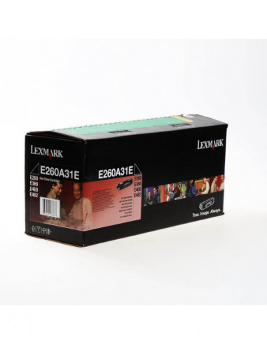 LEXMARK Toner E260A31E Black...