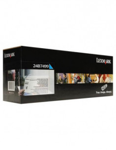 LEXMARK Toner 24B7499 Cyan