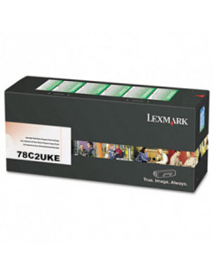 LEXMARK Toner 78C2UKE Black...