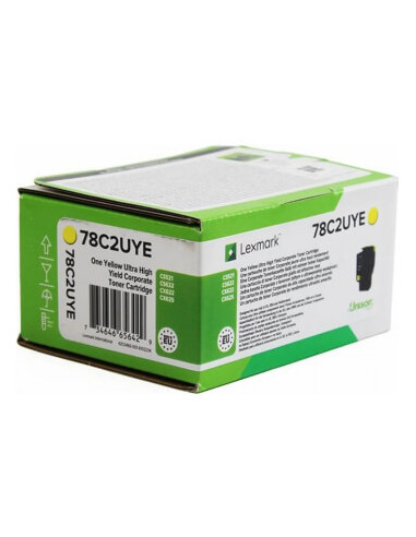 LEXMARK Toner 78C2UYE Yellow...
