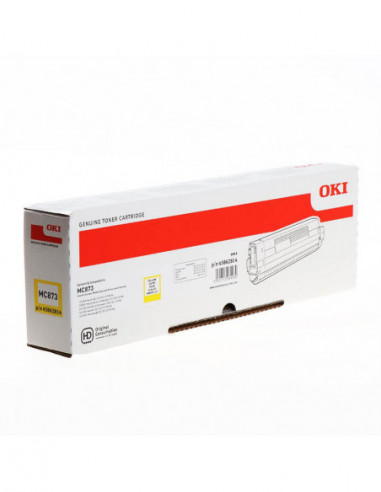 OKI Toner 45862814 Yellow High Capacity