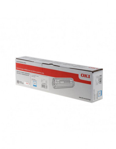OKI Toner 46443103 Cyan High Capacity