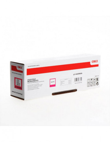 OKI Toner 46490606 Magenta High Capacity
