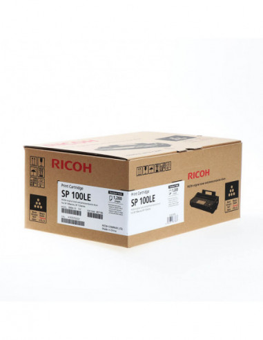 RICOH Toner 407166 SP 100LE Black