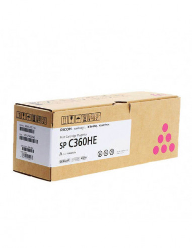 RICOH Toner 408186 SP C360HE Magenta