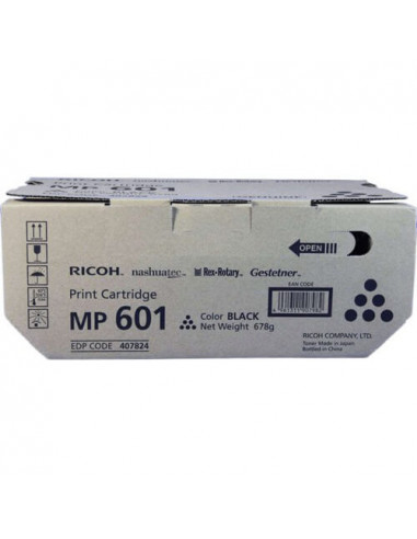RICOH Toner 407824 MP 601 Black