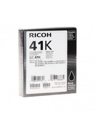 RICOH Gel 405761 GC 41 Black