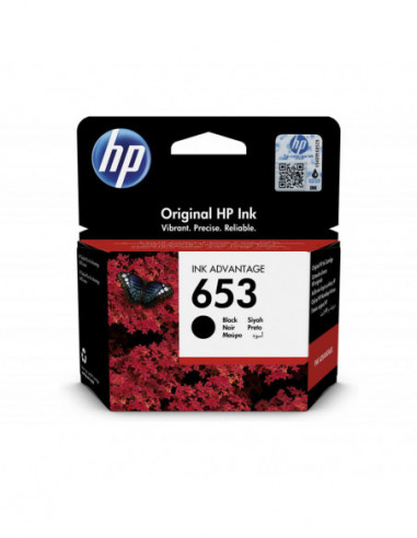 HP Ink 3YM75AE 653 Black