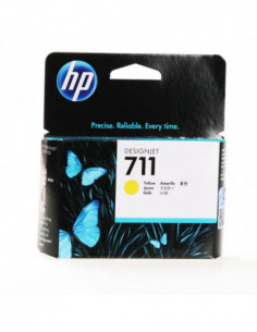 HP Ink CZ132A 711 Yellow 29ml 2
