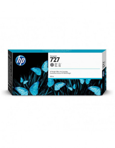 HP Ink F9J80A 727 Grey 300ml